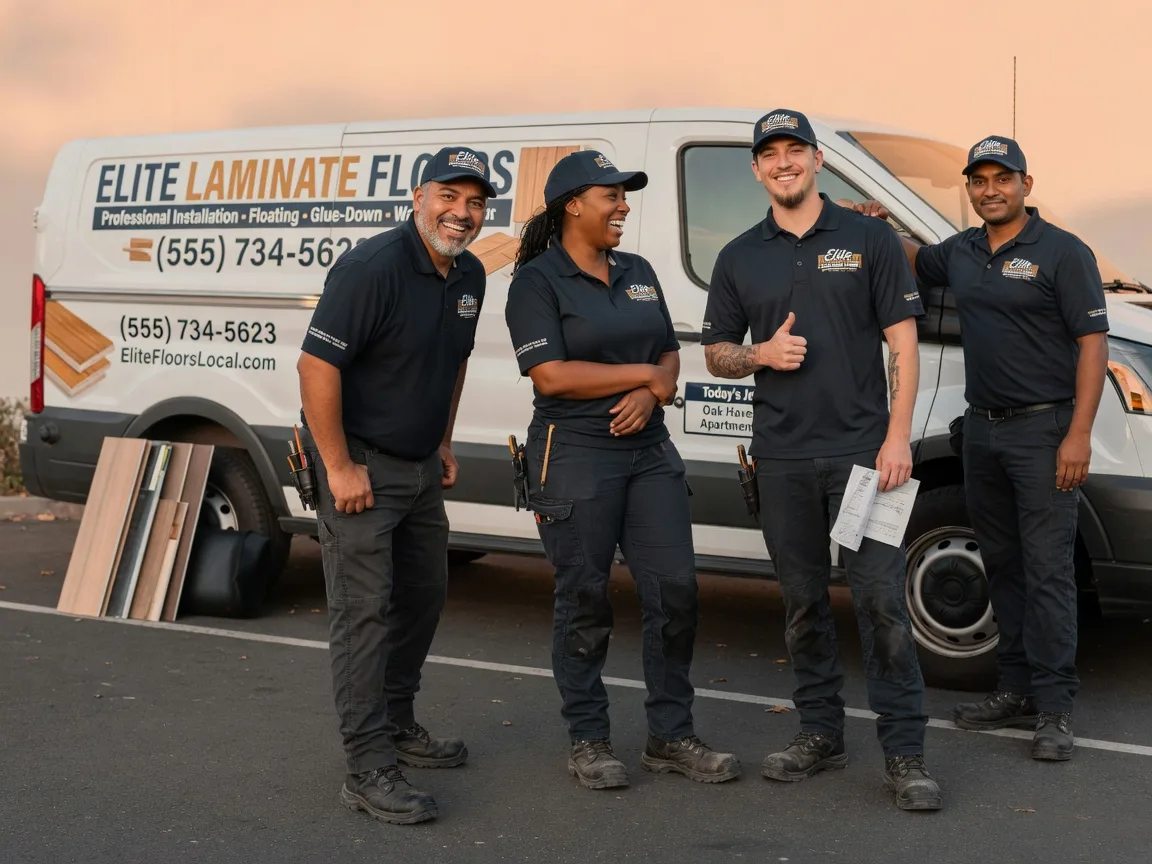 Laminate flooring installation company in Lake Dallas, TX